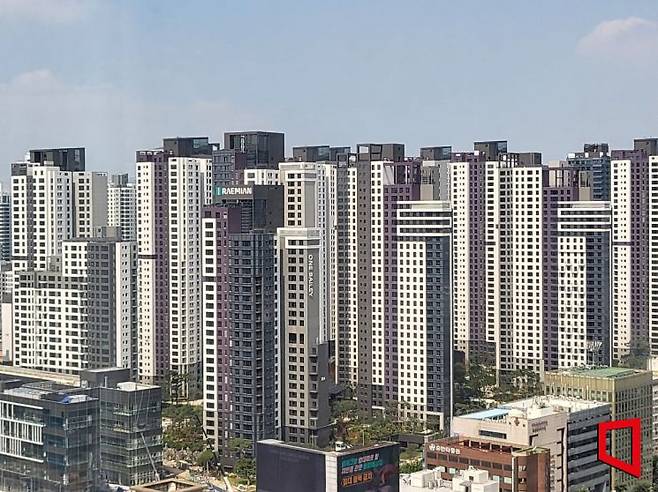 서울 서초구 반포동 '래미안 원베일리' 전경.[사진=노경조 기자]