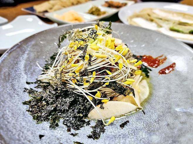 메밀국수 [사진/백승렬 기자]