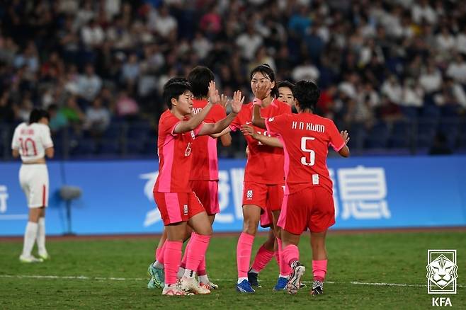 한국 여자 축구(대한축구협회 제공)