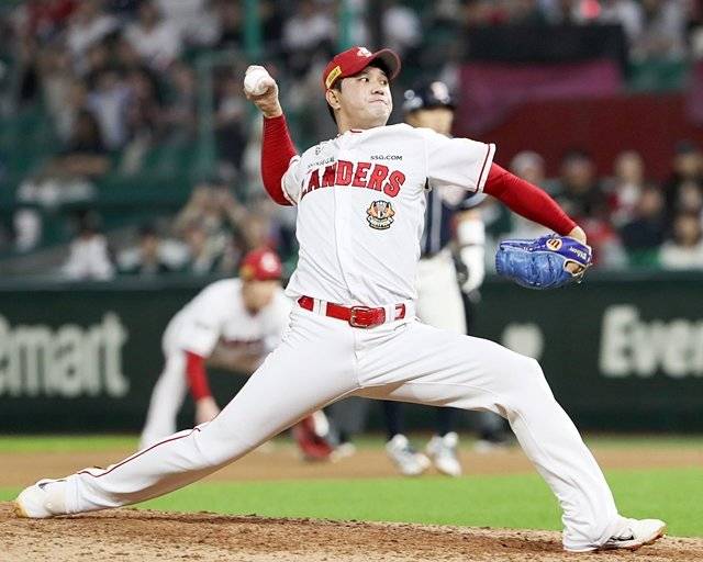 SSG 마무리 투수 서진용. SSG 제공