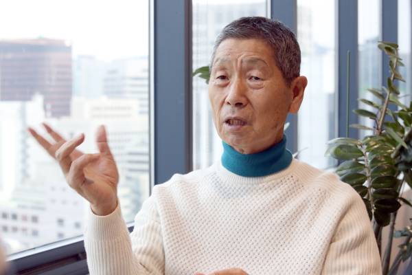 서울 중구 순화동 케이지타워에서 인터뷰하는 김성근 감독. 정시종 기자