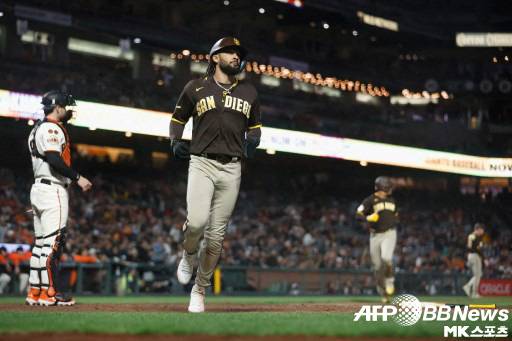 샌디에이고는 이날 승리로 실낱같은 희망을 이어갔다. 사진(美 샌프란시스코)=ⓒAFPBBNews = News1