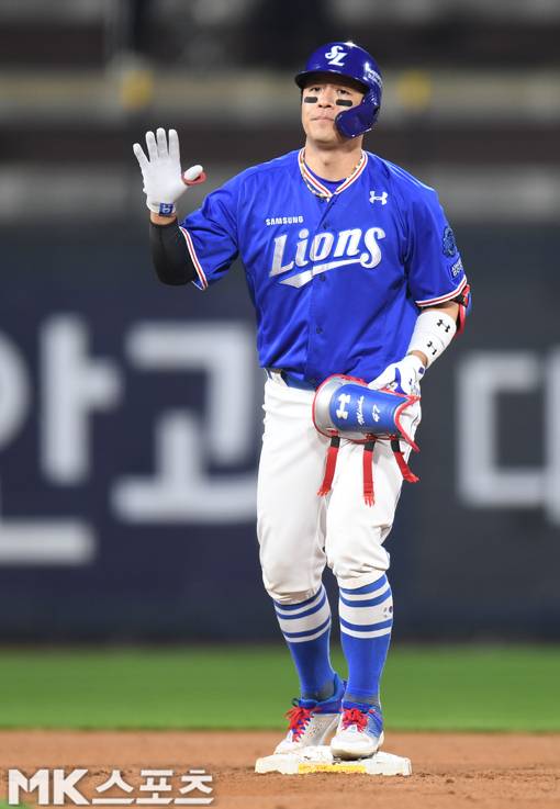 삼성 베테랑 포수 강민호. 사진=김재현 기자