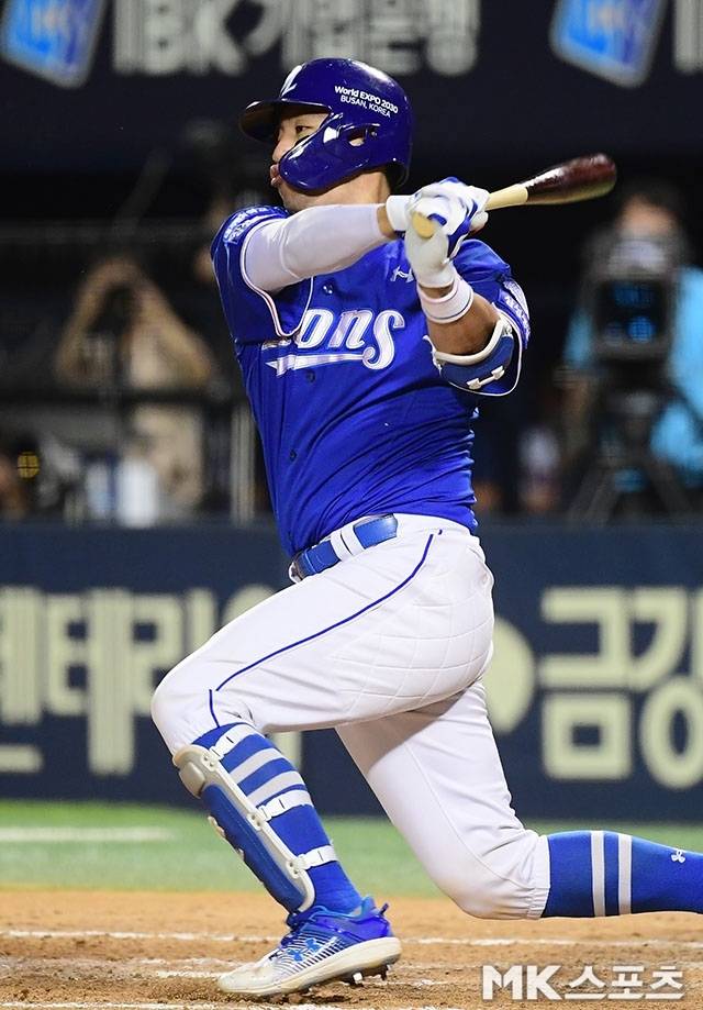 삼성 베테랑 포수 강민호. 사진=김영구 기자