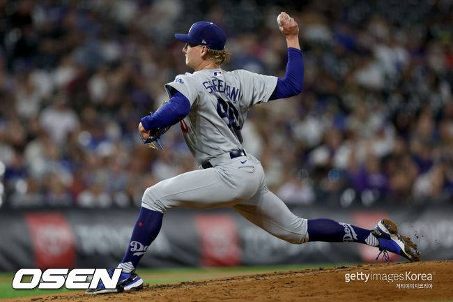 [사진] LA 다저스 에밋 쉬헨. ⓒGettyimages(무단전재 및 재배포 금지)