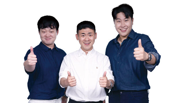 ‘피식쇼’의 진행자 정재형(왼쪽부터), 이용주, 김민수.