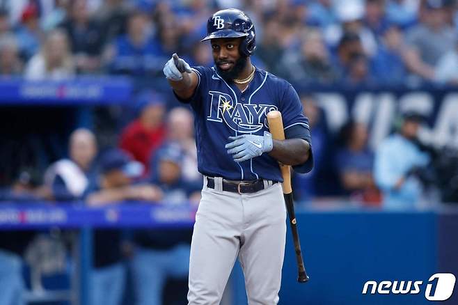 탬파베이 레이스 랜디 아로자레나. ⓒ AFP=뉴스1