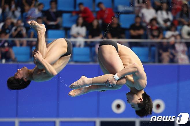 한국 다이빙이 2022 항저우 아시안게임에서 2개의 메달을 추가했다. /뉴스1 ⓒ News1 신웅수 기자