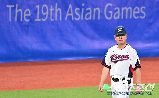 아시안게임 4연패를 준비하고 있는 류중일 감독.