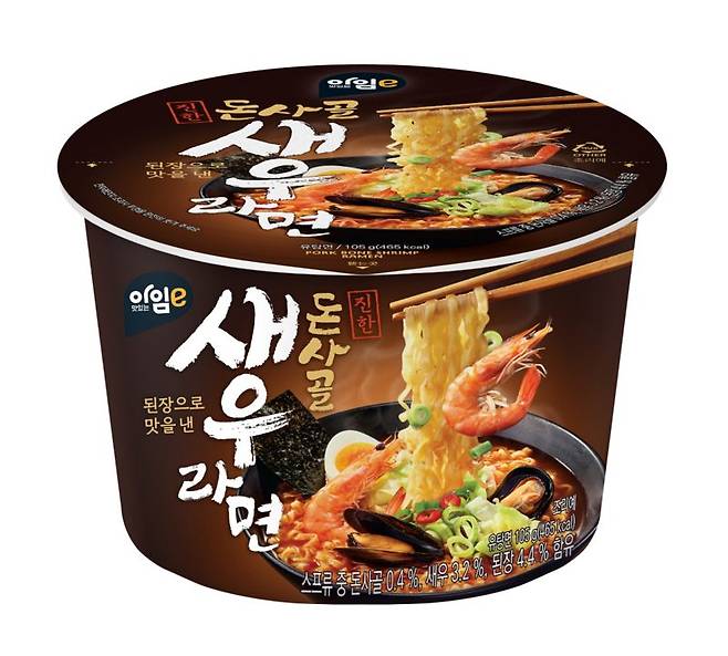 이마트24의 '돈사골 새우라면'. /사진=이마트24