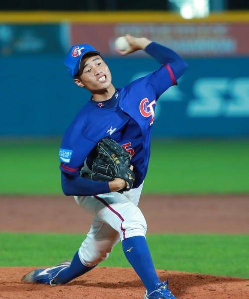 세계 청소년 야구 선수권 당시의 린위민. 사진=연합뉴스