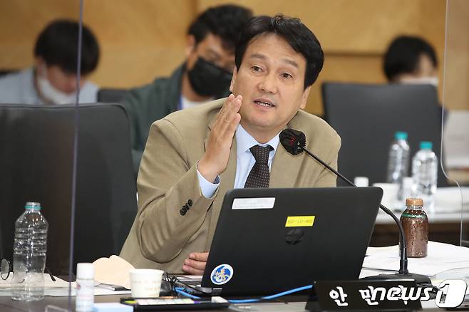 안민석 더불어민주당 의원. 뉴스1 ⓒ News1 공정식 기자
