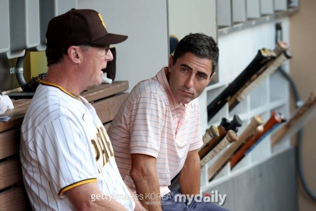 멜빈 감독과 프렐러 단장 /게티이미지코리아