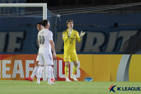 울산 현대 골키퍼 조현우. 사진=프로축구연맹