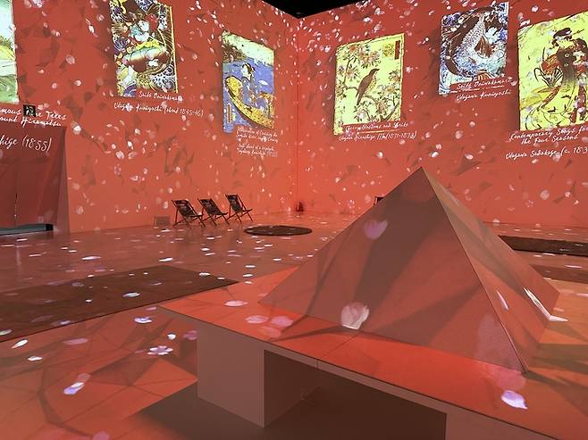 반 고흐: 몰입형 체험 미디어아트 전시관. /사진= 강예신 여행+ 기자