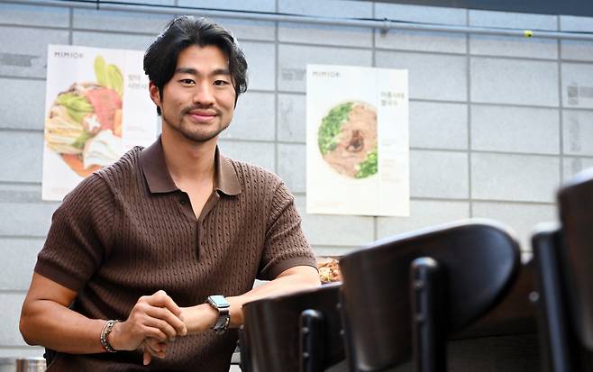 박재현 로프컴퍼니 대표가 지난달 26일 오후 서울 용산구 미미옥 신용산점에서 헤럴드경제와 인터뷰를 하고 있다. 이상섭 기자