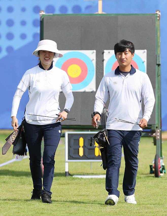 ▲ 한국 양궁 컴파운드 대표팀 ⓒ연합뉴스