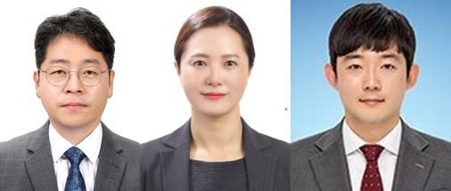 왼쪽부터 박석일 부장검사·이현주 검사·최장우 검사. [사진=고위공직자범죄수사처]