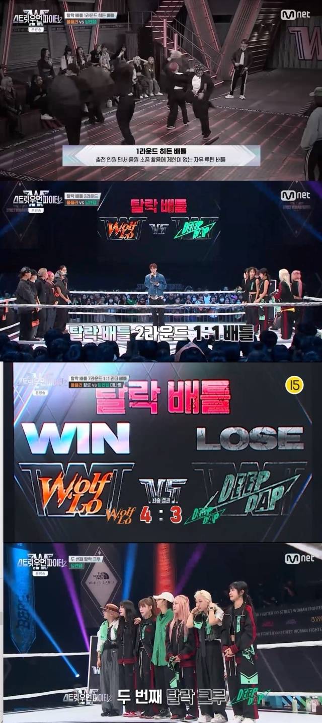 엠넷 '스트릿 우먼 파이터2'. / 엠넷 '스트릿 우먼 파이터2' 방송 캡처