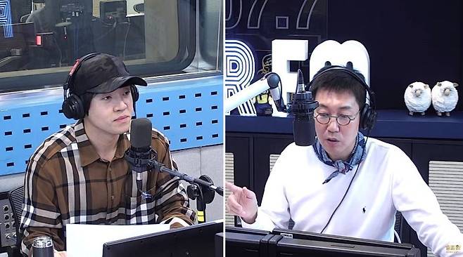 (사진=SBS 파워FM ‘김영철의 파워FM’ 보는라디오 캡처)