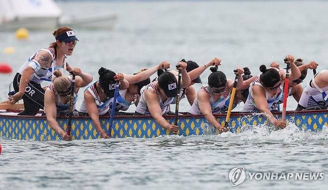 한국 여자 용선대표팀 [신화=연합뉴스]