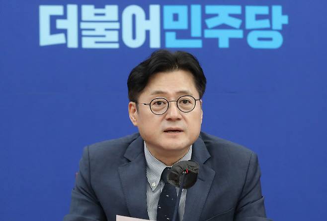 홍익표 더불어민주당 원내대표(사진=뉴스1)