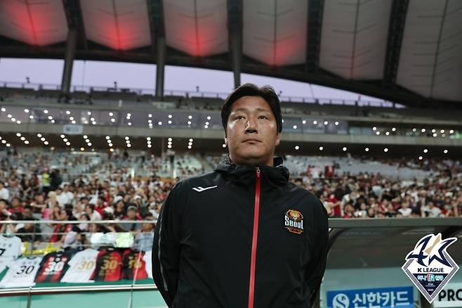 FC서울의 김진규 감독대행 사진=한국프로축구연맹 제공