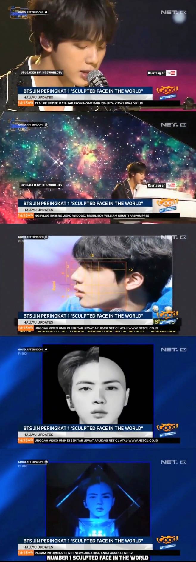 "방탄소년단 진, 인형 제조사가 뽑은 최고 조각 같은 외모"..115만 팔로워 서울여행 가이드 계정