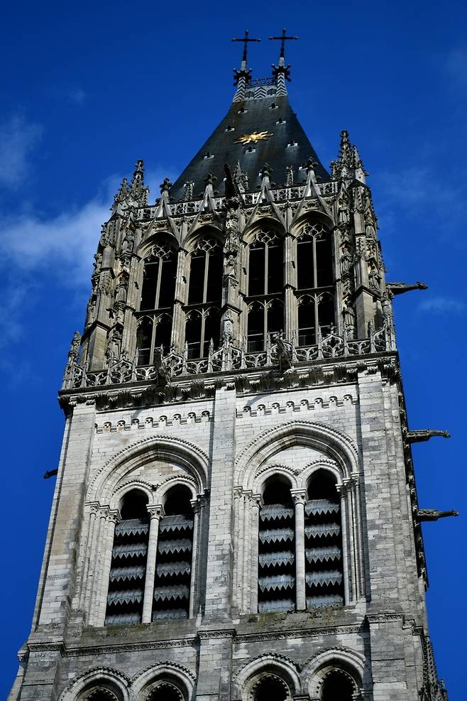 루앙 대성당 첨탑.