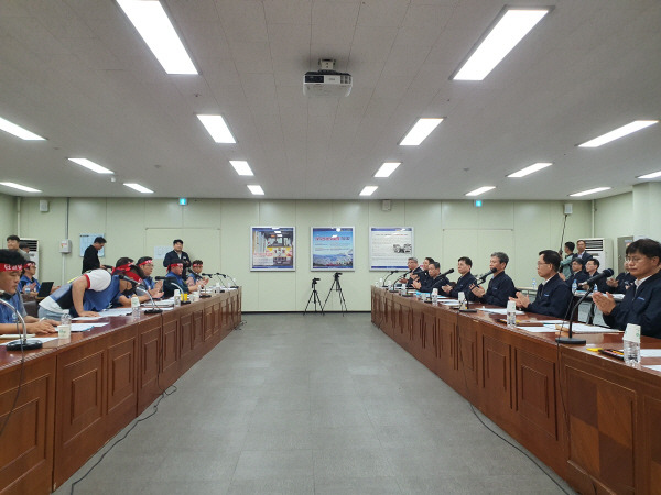 10일 부산교통공사 노사가 최종교섭을 진행 중이다. 신심범 기자