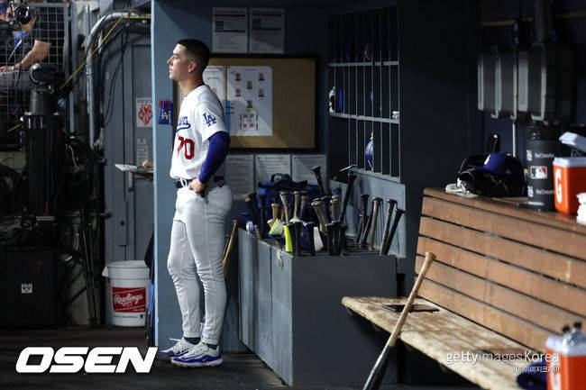[사진] LA 다저스 바비 밀러. ⓒGettyimages(무단전재 및 재배포 금지)