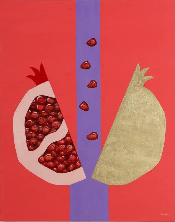 승지민, Deliberate Cell Division-Sister Spirit V. 71.7cm X 90.9cm, 캔버스에 유채, 아크릴. [사진 지민아트]