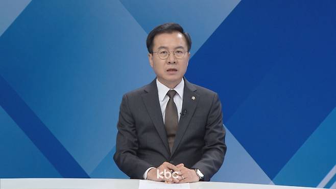 ▲ 11일 KBC '여의도초대석'에 출연한 윤영덕 의원