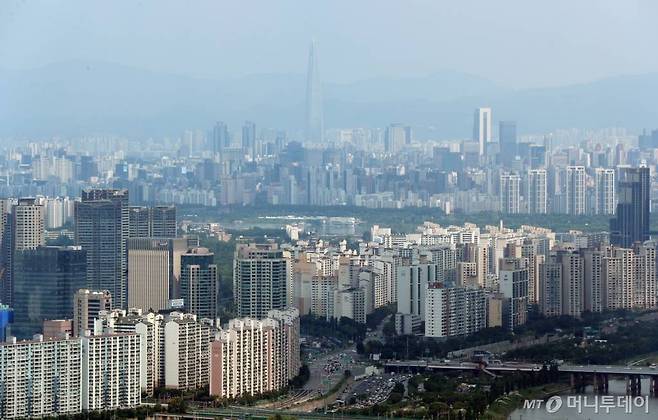 서울 용산구 아파트 일대. /사진=이기범 기자 leekb@