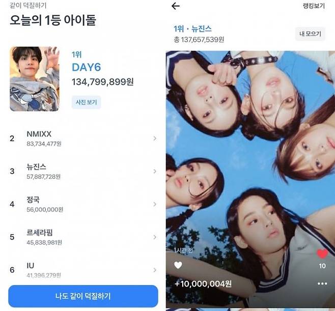 토스뱅크의 ‘같이 덕질하기 서비스’는 아이돌 팬덤끼리 선의의 경쟁을 할 수 있게 만들어졌다.&nbsp; &nbsp;사진=김동운 기자