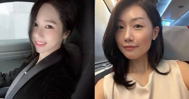 16기 옥순(사진 왼쪽)과 영숙. 옥순, 영숙 인스타그램 캡처