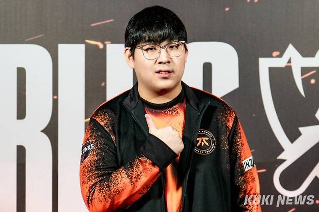 프나틱의 원거리 딜러 ‘노아’ 오현택. 사진=차종관 기자