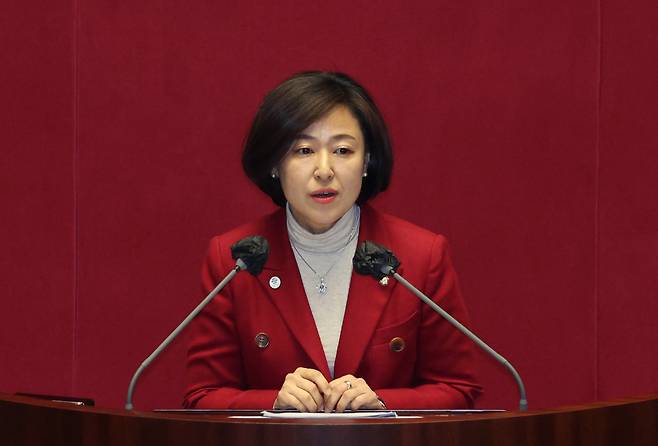 황보승희 무소속 의원(부산 중·영도)이 정치자금법 위반 혐의로 재판에 넘겨졌다.&nbsp;ⓒ 연합뉴스