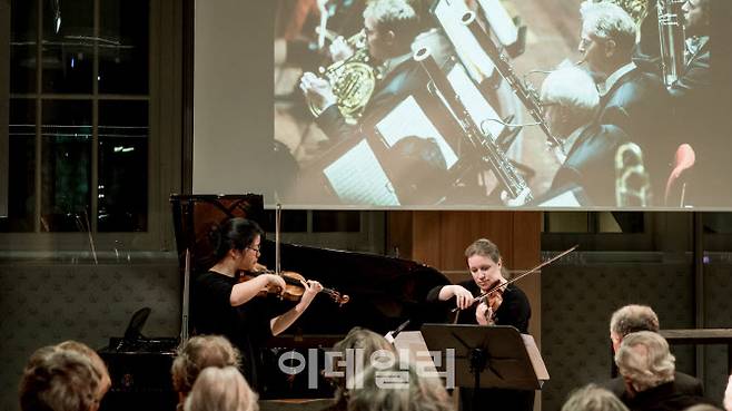 로열 콘세르트헤바우 오케스트라(RCO) 제2바이올리니스트 단원 이재원(왼쪽). (사진=RCO 홈페이지)