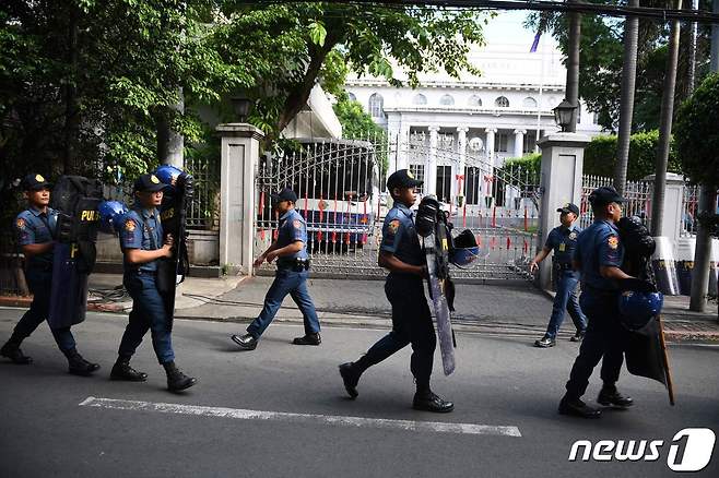 필리핀 경찰 <자료사진> ⓒ AFP=뉴스1