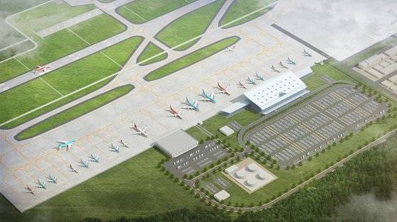 신공항 조감도. [사진 경북도]