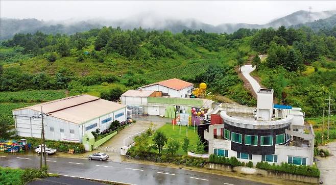 경북 의성의 한국애플리즈 본사 전경. /한국애플리즈 제공