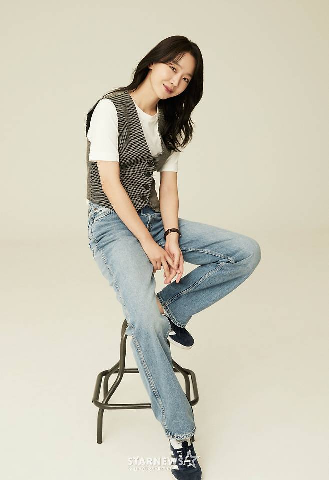 신혜선 '청바지만 입어도 예쁘죠?'[★포토]