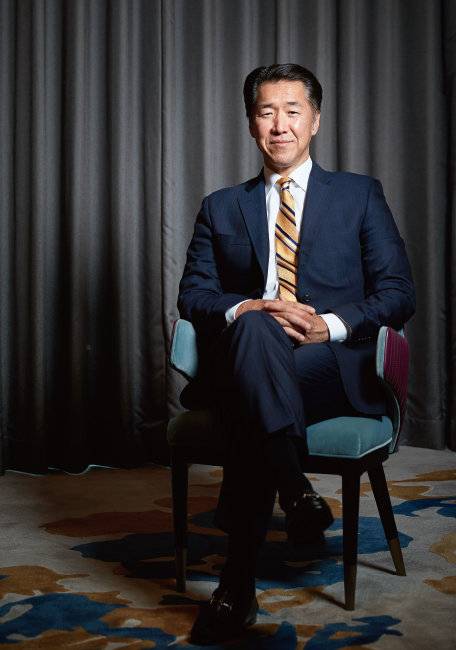 문현진 글로벌피스재단(GPF) 의장. [홍중식 기자]