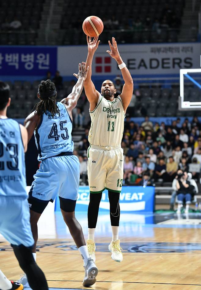 원주 DB로 이적한 디드릭 로슨. KBL