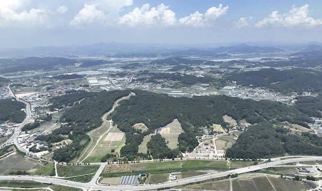 부여 왕릉원 전경 [문화재청 제공. 재판매 및 DB 금지]