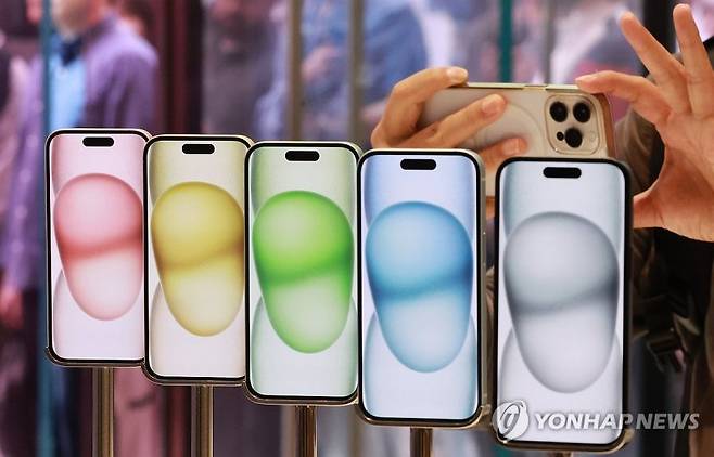 아이폰15 시리즈. 사진=연합뉴스