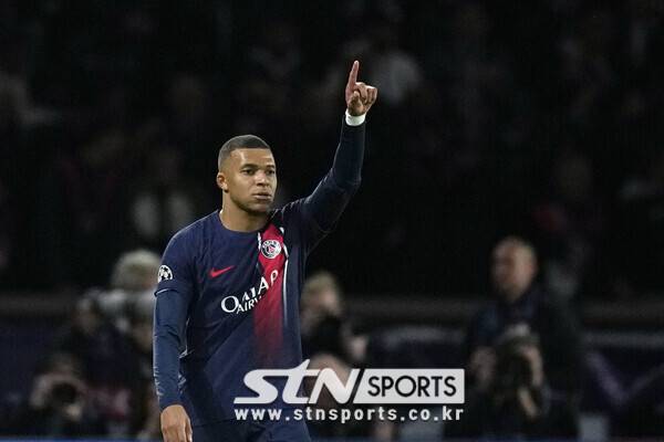 파리 생제르맹 FC 공격수 킬리앙 음바페. 사진┃뉴시스/AP