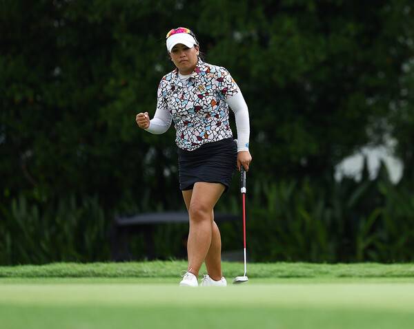 2023년 미국여자프로골프(LPGA) 투어 신설 대회 메이뱅크 챔피언십에 출전한 재스민 수완나푸라가 1라운드에서 경기하는 모습이다. 사진제공=Getty Images_LPGA