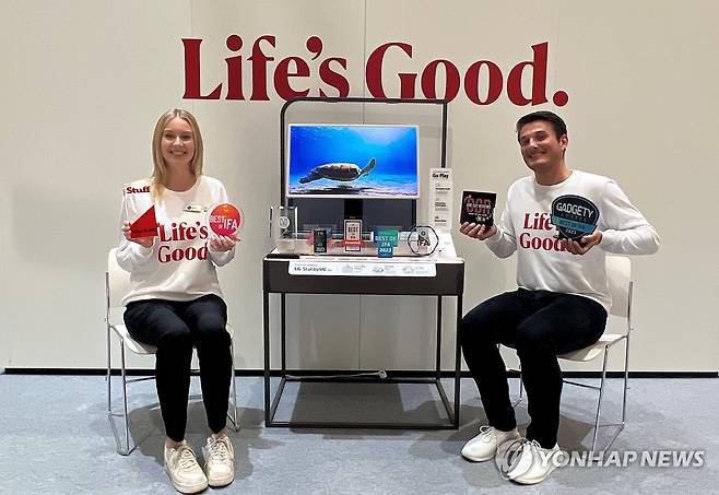 LG 스탠바이미 Go, IFA 2023서 최고 제품 평가 [LG전자 제공. 재판매 및 DB 금지] photo@yna.co.kr